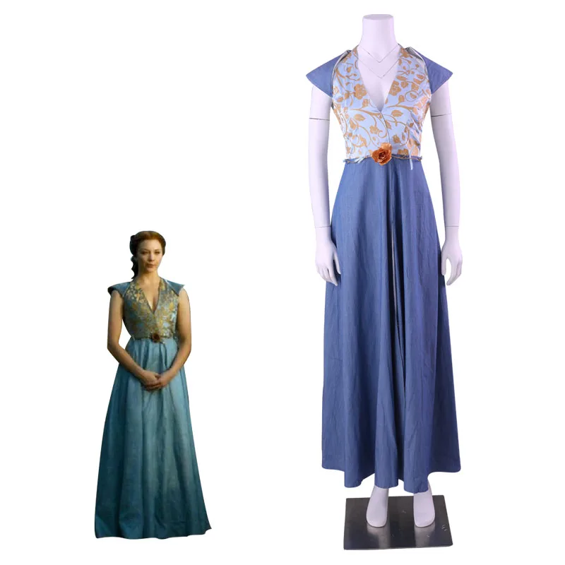 HBO Game of Thrones Margaery Tyrell Little rose Play The queen wore a long dress Costumes
HBO Game of Thrones Margaery Tyrell Little rose Play The queen wore a long dress Costumes