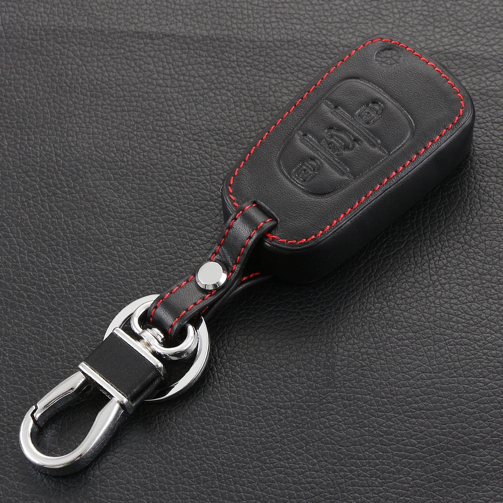 Leather Key Cover Holder Shell For kia RIO K2 Ceed Cerato Optima K5 Sportage R Sorento Flip Remote Key Case 3 Button
Leather Key Cover Holder Shell For kia RIO K2 Ceed Cerato Optima K5 Sportage R Sorento Flip Remote Key Case 3 Button