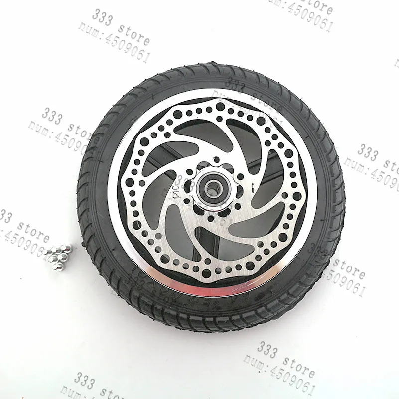 

Free shipping 10x2 54-152 tire with Inner tube Disc brake 10 inch tyre hub fit electric scooter E-bike Refit Motorcycle parts