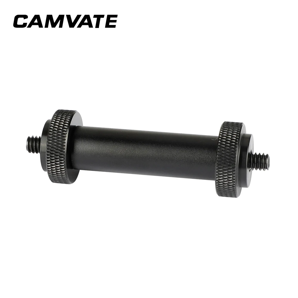 CAMVATE 15mm Micro Rod (2 Inch) With Double-ended 1/4"-20 Male Thread Adapter C2083
CAMVATE 15mm Micro Rod (2 Inch) With Double-ended 1/4"-20 Male Thread Adapter C2083