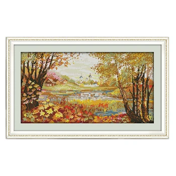 Joy Sunday chinese crossstitch Autumnal scenery DMC14CT11CTcottonfabric livingroom dininghall restaurant home hotel painting
Joy Sunday chinese crossstitch Autumnal scenery DMC14CT11CTcottonfabric livingroom dininghall restaurant home hotel painting