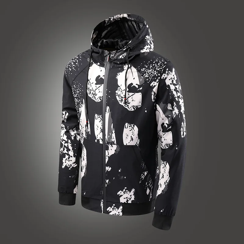 Men Casual Jacket Brand Clothes Autumn Outwear Hooded Jackets Male Thin Zipper Military Waterproof Coats Camouflage Windbreakers
Men Casual Jacket Brand Clothes Autumn Outwear Hooded Jackets Male Thin Zipper Military Waterproof Coats Camouflage Windbreakers