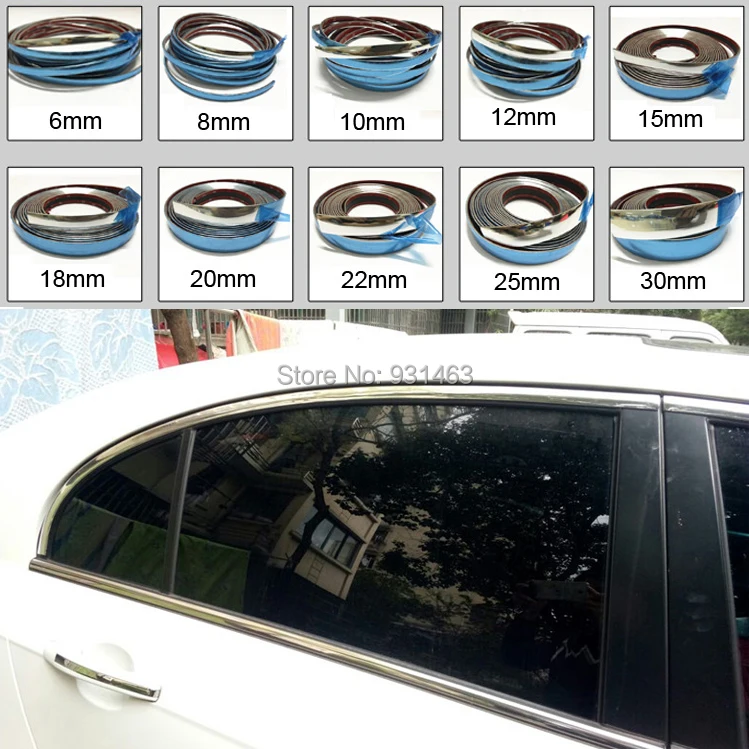 1Meter DIY Car Decoration Strip Vent Grille Chrome Silver Decor Strip 6MM 8MM 10MM 12MM 15MM 18MM 20MM 22MM 25MM 30MM
1Meter DIY Car Decoration Strip Vent Grille Chrome Silver Decor Strip 6MM 8MM 10MM 12MM 15MM 18MM 20MM 22MM 25MM 30MM