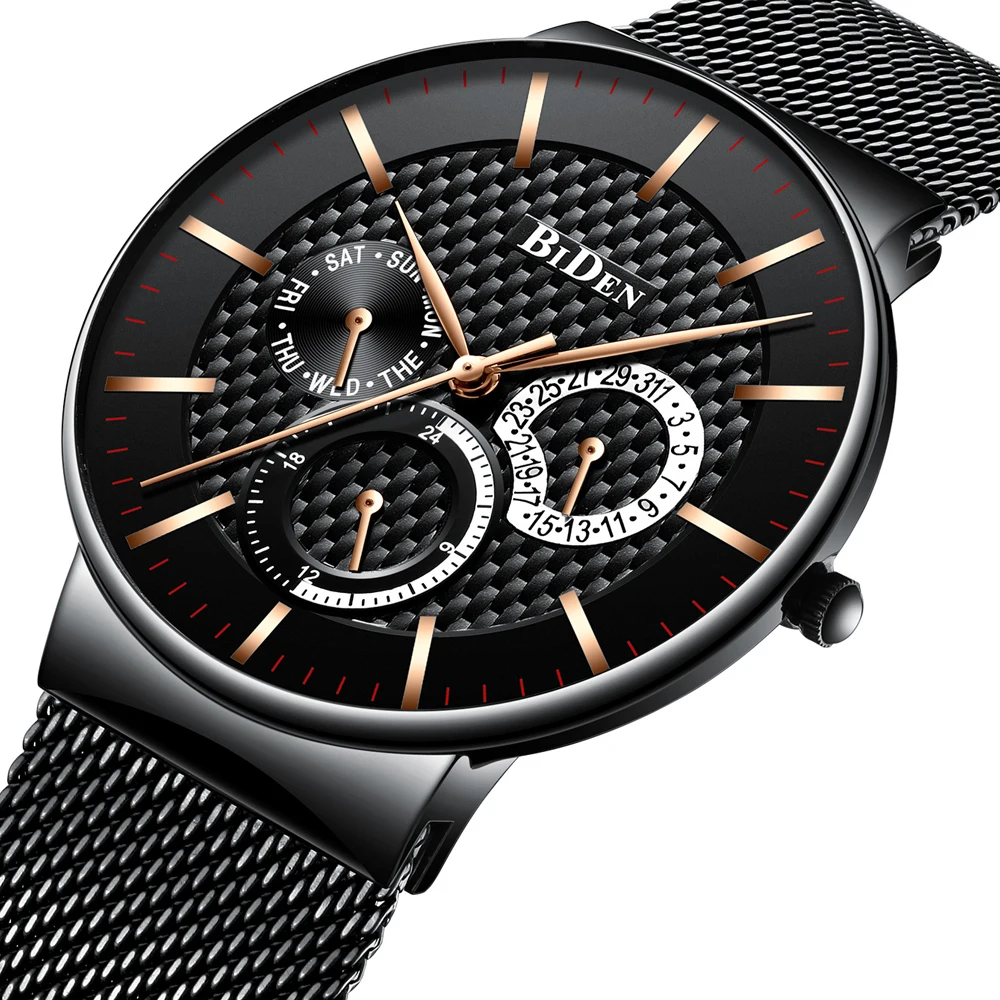 Biden Men Watches Top Brand Luxury Fashion Quartz Watch Men Sport Slim Chronograph Watch For Male Wristwatch Relogio Masculino
Biden Men Watches Top Brand Luxury Fashion Quartz Watch Men Sport Slim Chronograph Watch For Male Wristwatch Relogio Masculino