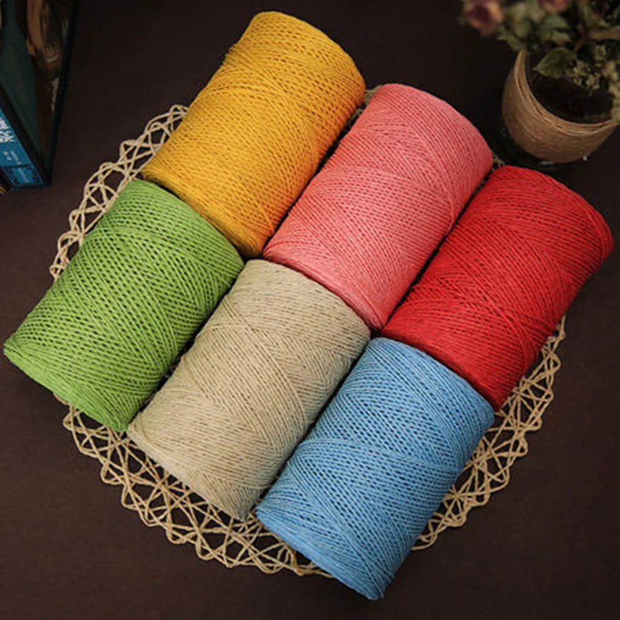 500g/roll Hand Knitting Yarn Raffia Straw Rope Soft Crocheting Yarn Yarn for Handmade Summer Hat Material Supplier
500g/roll Hand Knitting Yarn Raffia Straw Rope Soft Crocheting Yarn Yarn for Handmade Summer Hat Material Supplier