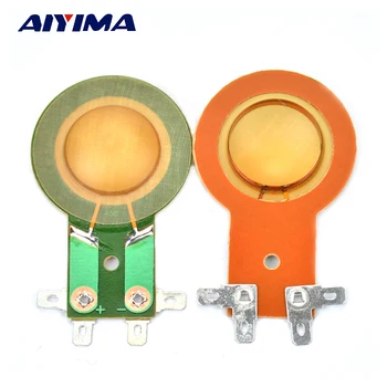 AIYIMA 2Pcs 25.5MM Voice Coil Diaphragm Tweeter Horn Treble Film Resin Membrane Drive Head Tweeter
AIYIMA 2Pcs 25.5MM Voice Coil Diaphragm Tweeter Horn Treble Film Resin Membrane Drive Head Tweeter