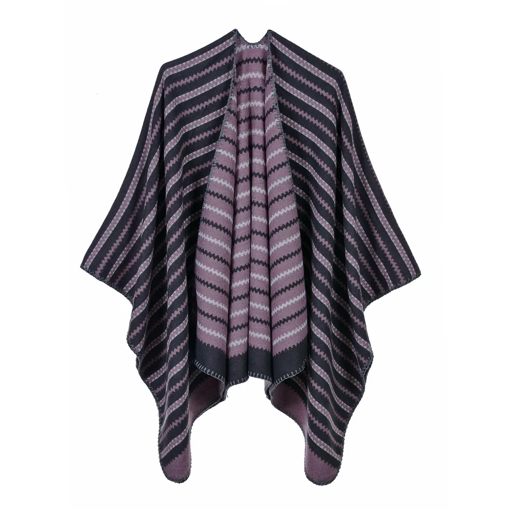 Fashion scarf with cashmere-like wavy pattern in autumn and winter women's shawls. Air-conditioned thicker shawl cloak 19010
Fashion scarf with cashmere-like wavy pattern in autumn and winter women's shawls. Air-conditioned thicker shawl cloak 19010