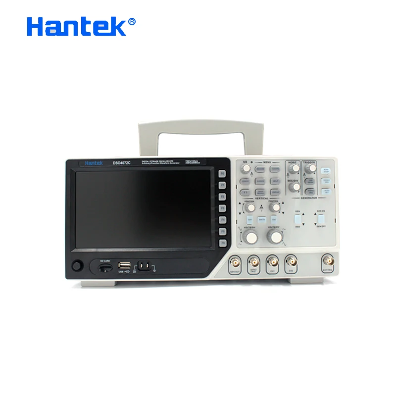 Hantek Official DSO4072C 2 Channel Digital Oscilloscope 1 Channel Arbitrary/Function Waveform Generator 70MHz Diagnostic-tool
Hantek Official DSO4072C 2 Channel Digital Oscilloscope 1 Channel Arbitrary/Function Waveform Generator 70MHz Diagnostic-tool