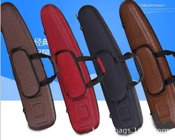 Portable hard shell molded box bag Soprano saxophone box integrated split box wind instrument tote box
Portable hard shell molded box bag Soprano saxophone box integrated split box wind instrument tote box