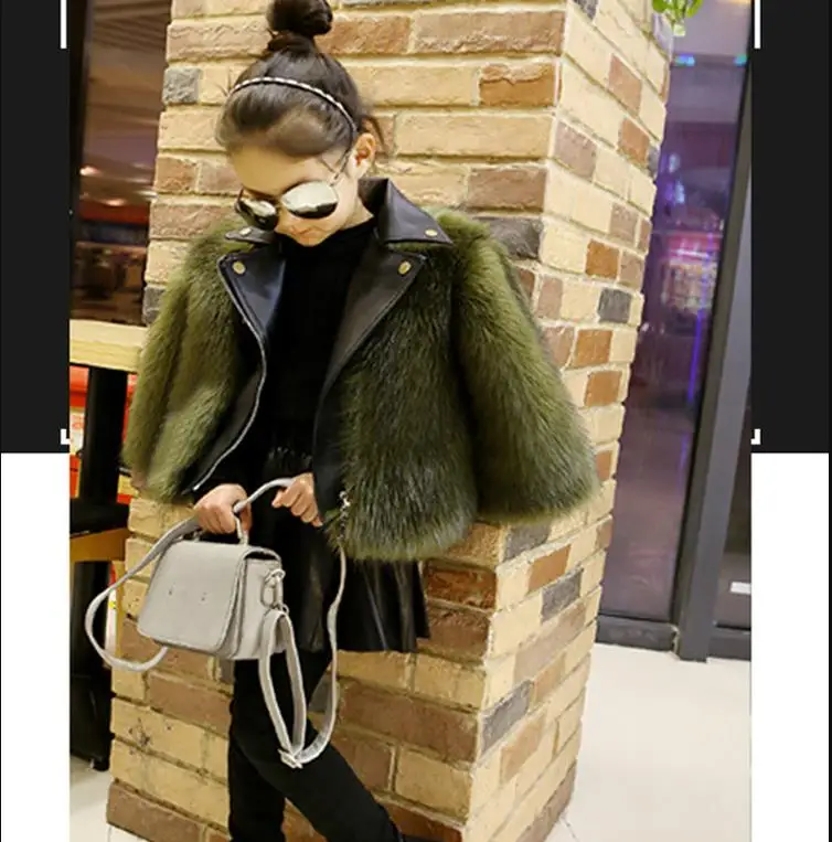 European and American style super warm winter fashion fake fox fur cotton lining turn-down collar fur jacket outerwear for girls
European and American style super warm winter fashion fake fox fur cotton lining turn-down collar fur jacket outerwear for girls