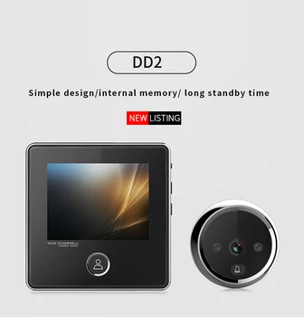 Digital Camera Peephole Viewer 3.0 inch LCD Screen Visual Monitor 1MP HD Build-in Lithium Battery Doorbell Photo Peephole Viewer
Digital Camera Peephole Viewer 3.0 inch LCD Screen Visual Monitor 1MP HD Build-in Lithium Battery Doorbell Photo Peephole Viewer
