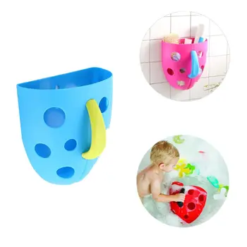 Bath Toys Container Storage Rack Drainer Basket Waterproof Plastic Bathroom Wall Suction Mounted Organizer
Bath Toys Container Storage Rack Drainer Basket Waterproof Plastic Bathroom Wall Suction Mounted Organizer