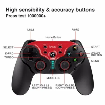 Ipega PG-9088 Bluetooth Future Warrior Wireless Bluetooth Game Controller Adjustable Gamepad Joysticks for Android/iOS/PC/TV box
Ipega PG-9088 Bluetooth Future Warrior Wireless Bluetooth Game Controller Adjustable Gamepad Joysticks for Android/iOS/PC/TV box