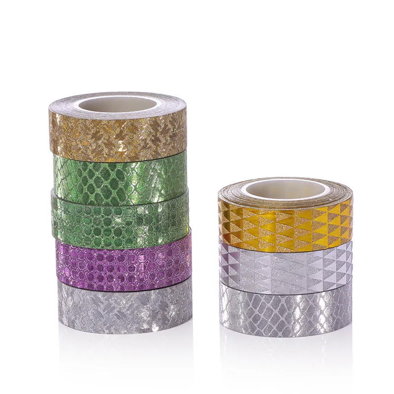 Lychee Life Colorful Shiny Pattern Washi Masking Tape Creative Scrapbooking Decorative Tapes DIY Stationery Paper Crafts
Lychee Life Colorful Shiny Pattern Washi Masking Tape Creative Scrapbooking Decorative Tapes DIY Stationery Paper Crafts