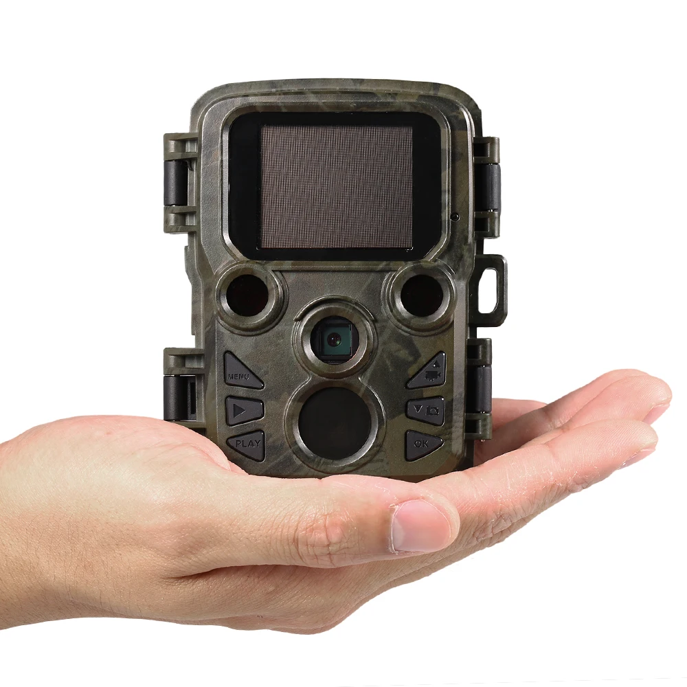 12MP 1080P Mini Trail Camera Hunting Game Outdoor Wildlife Scouting Camera with PIR Sensor 0.45s Fast Trigger IP66 Waterproof
12MP 1080P Mini Trail Camera Hunting Game Outdoor Wildlife Scouting Camera with PIR Sensor 0.45s Fast Trigger IP66 Waterproof