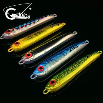 5pcs Metal Fishing Lures 6.2cm 25g Jigging Lure Lead Fish Jig Slow Jig Baits Artificial Hard Bait Laser Body Bass Fishing Lures
5pcs Metal Fishing Lures 6.2cm 25g Jigging Lure Lead Fish Jig Slow Jig Baits Artificial Hard Bait Laser Body Bass Fishing Lures