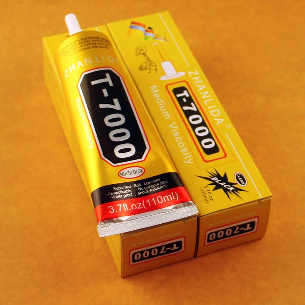Wholesaler 5 Pcs Black T-7000 110ml Multi Purpose Adhesive Epoxy Resin Diy Crafts Glass Touch Screen Cell Phone Super glue T7000
Wholesaler 5 Pcs Black T-7000 110ml Multi Purpose Adhesive Epoxy Resin Diy Crafts Glass Touch Screen Cell Phone Super glue T7000