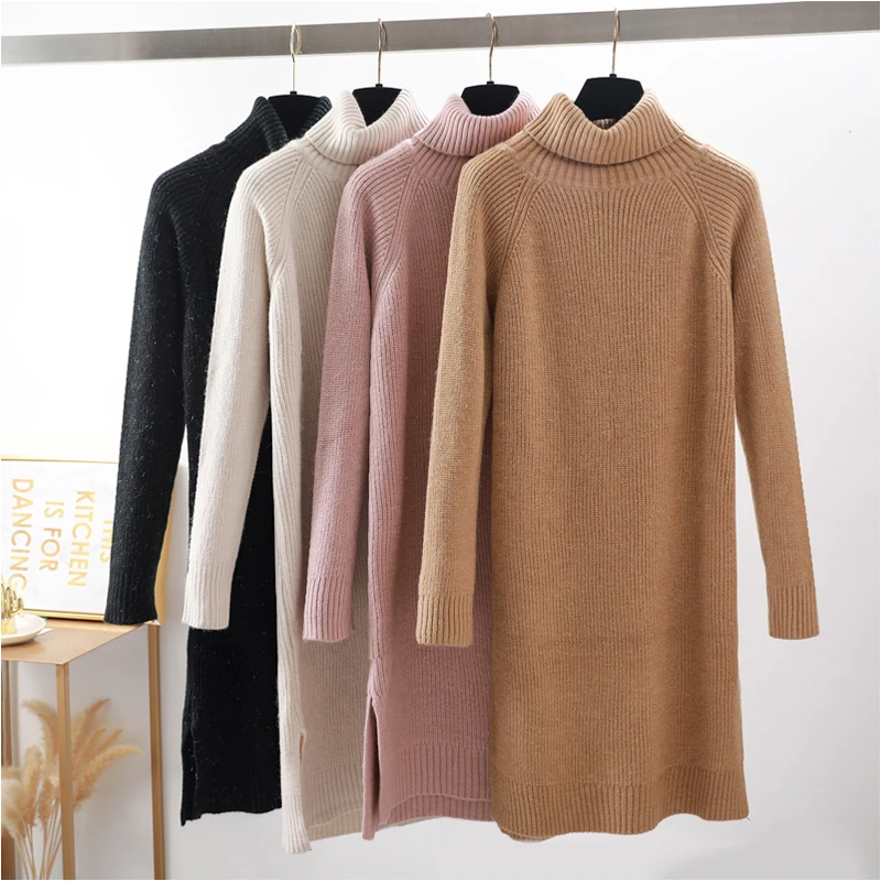 loose wool dress Autumn Winter glitter short dress Women shiny casual new oversize turtleneck basic straight sweater dress
loose wool dress Autumn Winter glitter short dress Women shiny casual new oversize turtleneck basic straight sweater dress