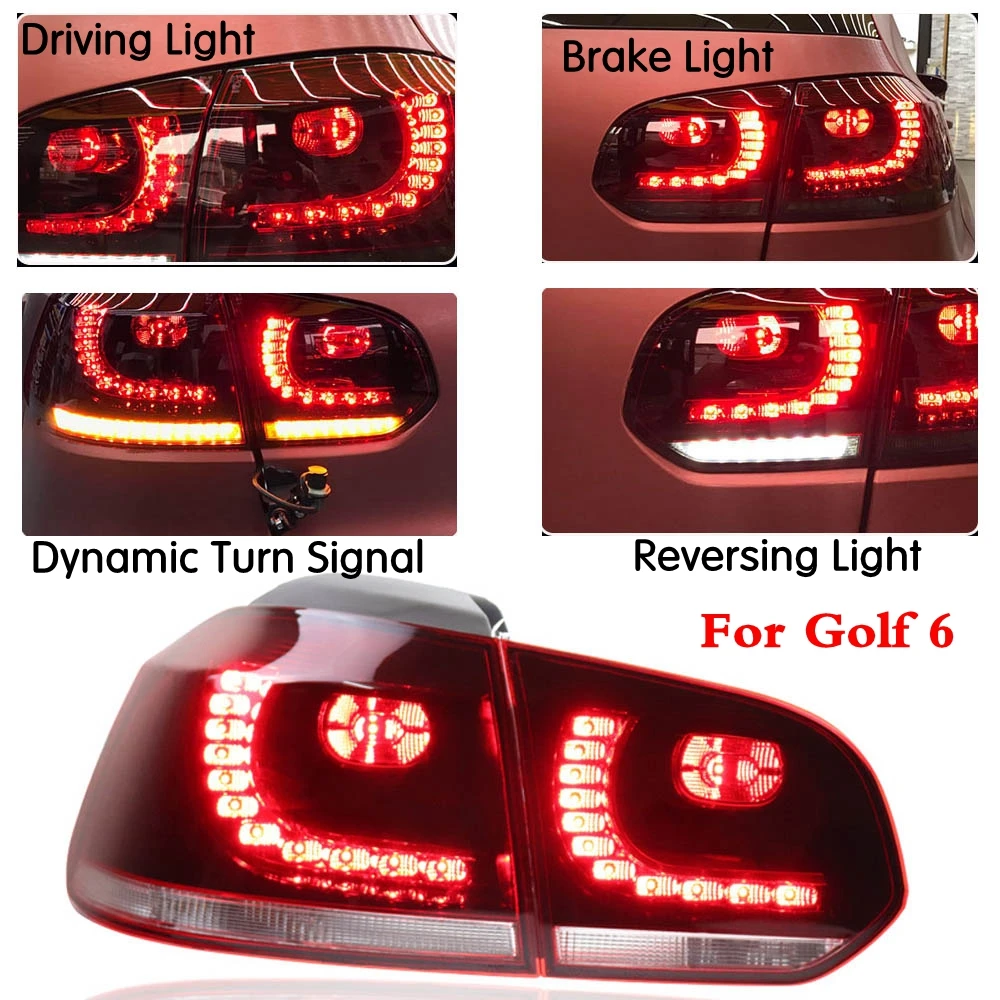 For VW Golf 6 LED Taillights 2009-2012 Golf mk6 Car Styling Tail light Accessories Tail Lamp Rear Lamp DRL+Brake+Park+Signal led
For VW Golf 6 LED Taillights 2009-2012 Golf mk6 Car Styling Tail light Accessories Tail Lamp Rear Lamp DRL+Brake+Park+Signal led