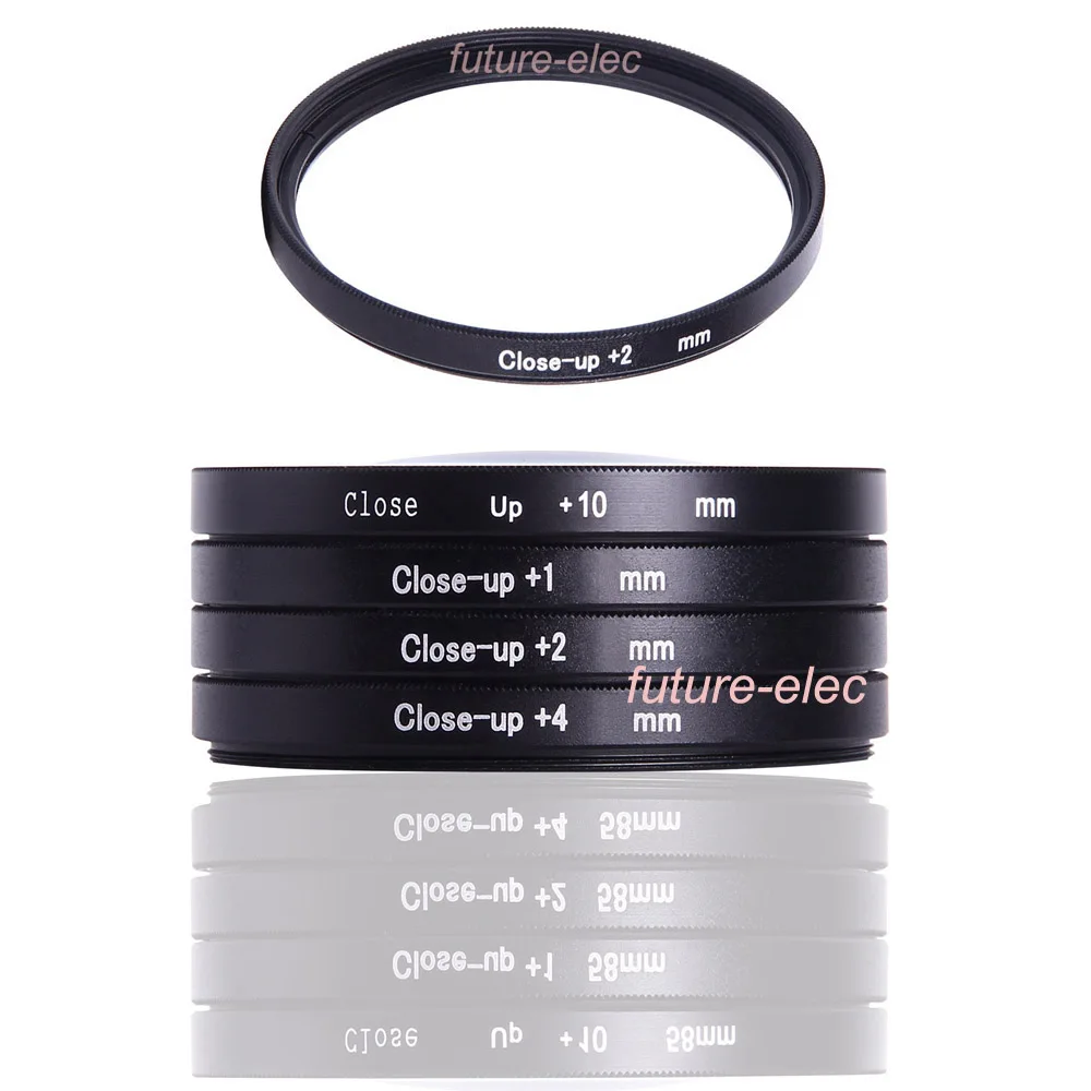 

37 46 49 52 55 58 62 67 72 77 mm Close-up Close Up Filter Macro Lenses Filters Diopter +2 2 For Canon Nikon Sony Pentax SLR Lens