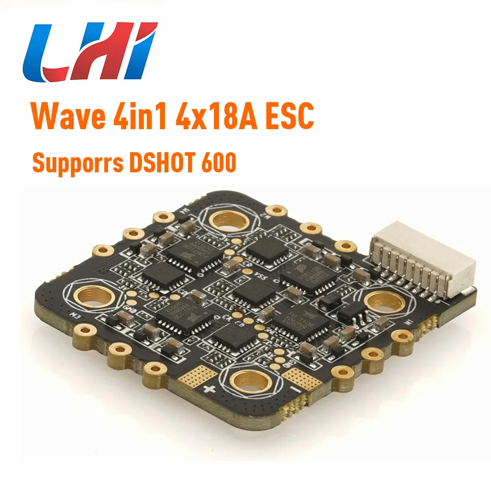 AIRBOT Brushess ESC Supports OMNIBUS WAVE 18A 4in1 drones with 4x18A 2020 DSHOT Blheli_s Quadcopter For Fpv helicopter
AIRBOT Brushess ESC Supports OMNIBUS WAVE 18A 4in1 drones with 4x18A 2020 DSHOT Blheli_s Quadcopter For Fpv helicopter