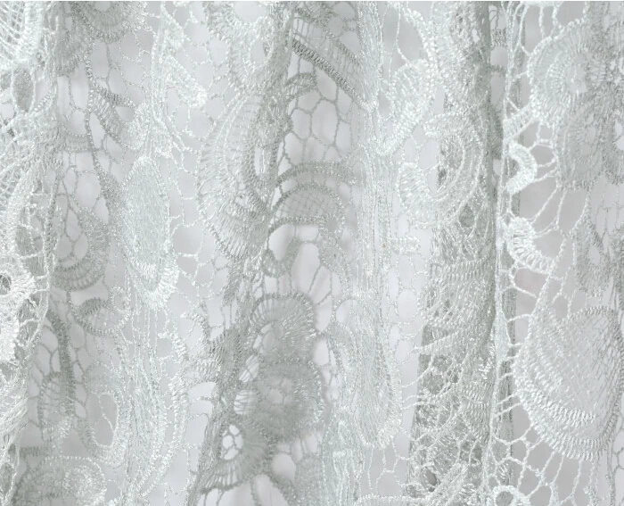 1 meter 120cm 47.24" wide siver grey embroidery fabric lace dress cloth clothing materials MM239
1 meter 120cm 47.24" wide siver grey embroidery fabric lace dress cloth clothing materials MM239