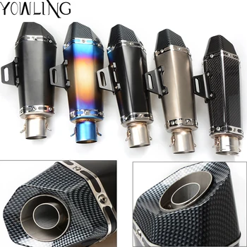 51MM Motorcycle Exhaust Pipe Muffler System Racing Escape Moto ATV Scooter For YAMAHA FZ6 CB400 KTM Duke 125 200 390 DUKE RC390
51MM Motorcycle Exhaust Pipe Muffler System Racing Escape Moto ATV Scooter For YAMAHA FZ6 CB400 KTM Duke 125 200 390 DUKE RC390