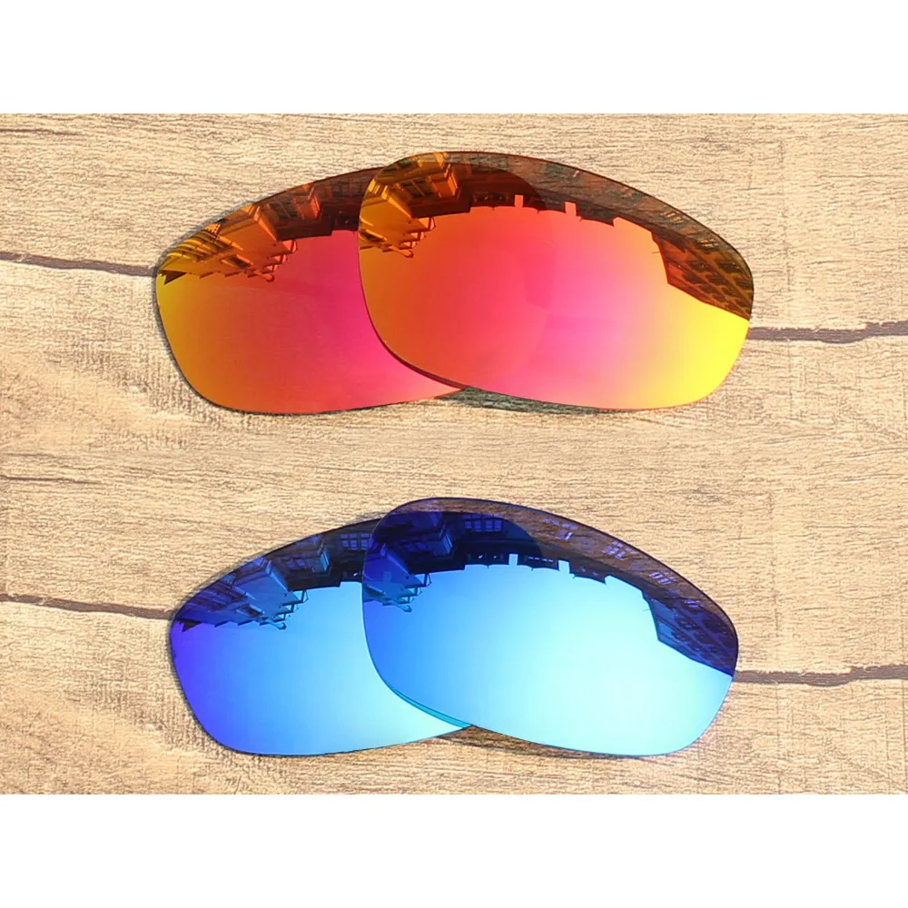 Vonxyz 2 Pairs Ruby Mirror & Ice Mirror Polarized Replacement Lenses for-Oakley Split Jacket Frame
Vonxyz 2 Pairs Ruby Mirror & Ice Mirror Polarized Replacement Lenses for-Oakley Split Jacket Frame