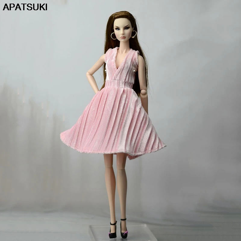 Pink Pretty Dress For Barbie Doll Outfits Fashion Doll Clothes Party Dress Clothes For Barbie Doll 1/6 Doll Accessories Kids Toy
Pink Pretty Dress For Barbie Doll Outfits Fashion Doll Clothes Party Dress Clothes For Barbie Doll 1/6 Doll Accessories Kids Toy