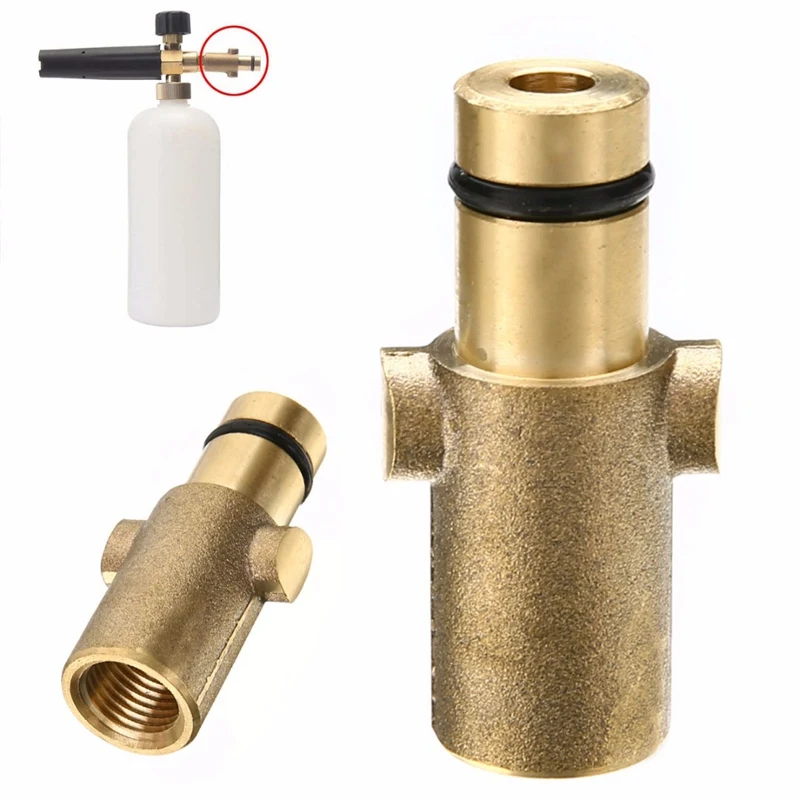 1pc Quick Release Pressure Washer Snow Foam Lance Adaptor Mayitr High Quality 1/4" Adaptor Adapter Gun Washing Connector
1pc Quick Release Pressure Washer Snow Foam Lance Adaptor Mayitr High Quality 1/4" Adaptor Adapter Gun Washing Connector