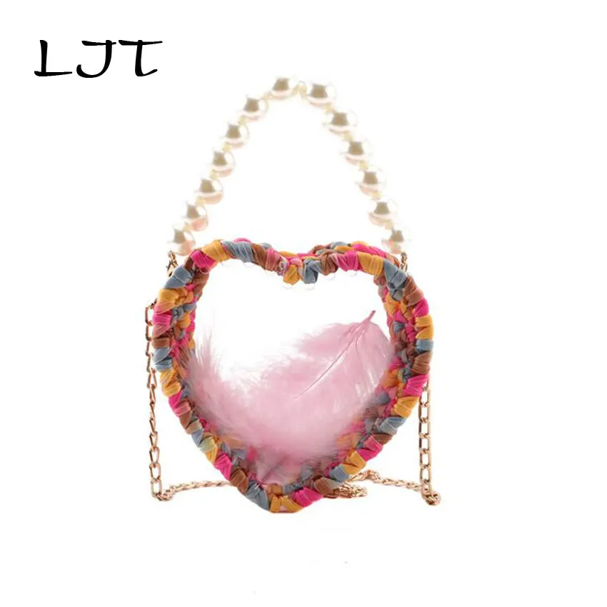 LJT Brand Design Fashion Luxury Handbags Pearl Love Bag portable Messenger Chiain Bags for Women 2019 Transparent PVC Beach Bag
LJT Brand Design Fashion Luxury Handbags Pearl Love Bag portable Messenger Chiain Bags for Women 2019 Transparent PVC Beach Bag