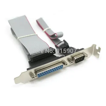 Chenyang CY 28.5CM Serial DB9 Pin COM with Parallel DB25 Pin LPT Cable With PCI Slot Header Bracket
Chenyang CY 28.5CM Serial DB9 Pin COM with Parallel DB25 Pin LPT Cable With PCI Slot Header Bracket