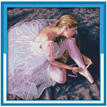 Ballerina Counted Cross Stitch 11CT 14CT Cross Stitch Sets Cross-stitch Kits Embroidery Needlework 
Ballerina Counted Cross Stitch 11CT 14CT Cross Stitch Sets Cross-stitch Kits Embroidery Needlework