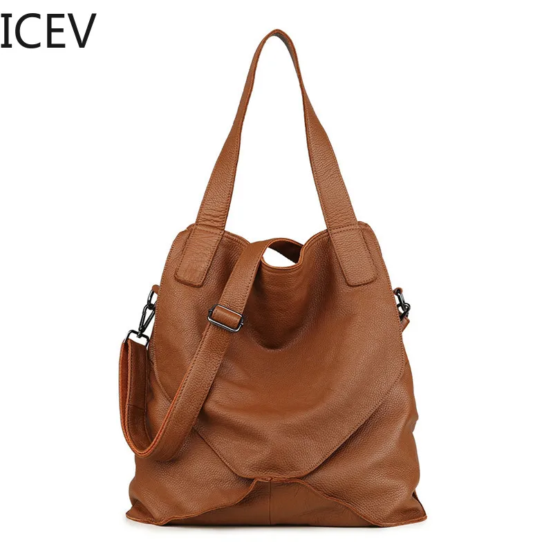 ICEV European Fashion New Simple Designer High Quality Genuine Leather Handbags Big Ladies Cowhide Office Totes Bolsa Feminina
ICEV European Fashion New Simple Designer High Quality Genuine Leather Handbags Big Ladies Cowhide Office Totes Bolsa Feminina