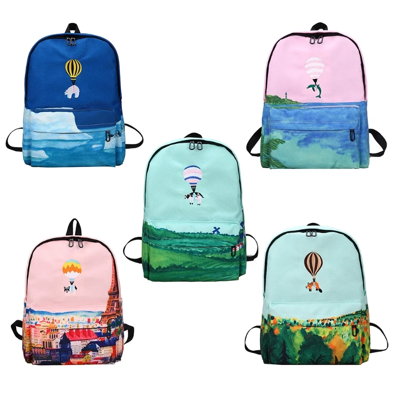 THINKTHENDO New 2018 Fashion Cute Printing Cartoon Canvas Small Backpack School Bag Casual Teenage Girls Rucksack Bookbags
THINKTHENDO New 2018 Fashion Cute Printing Cartoon Canvas Small Backpack School Bag Casual Teenage Girls Rucksack Bookbags