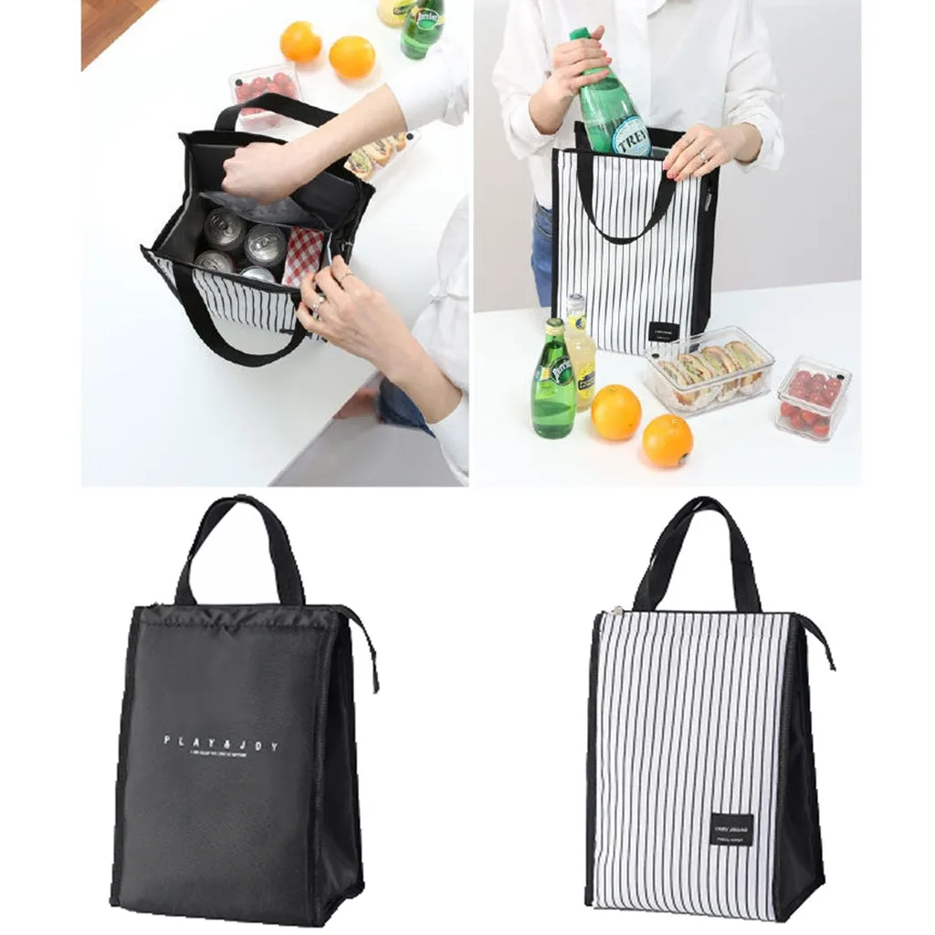 Simple Striped Picnic Bag Portable Waterproof School Lunch Bag Office Wildflower life Fashion Storage
Simple Striped Picnic Bag Portable Waterproof School Lunch Bag Office Wildflower life Fashion Storage