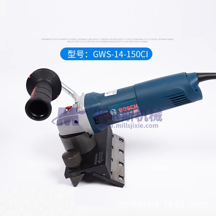 BS-150 BOSHI Handheld Straight Edge Chamfering Machine , Mold Template Handheld Electric Chamfering Machine
BS-150 BOSHI Handheld Straight Edge Chamfering Machine , Mold Template Handheld Electric Chamfering Machine