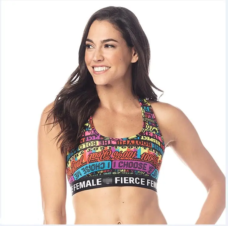 New women tops , printing running clothes bra tops tanks vest sports bra top gym bras T1661
New women tops , printing running clothes bra tops tanks vest sports bra top gym bras T1661