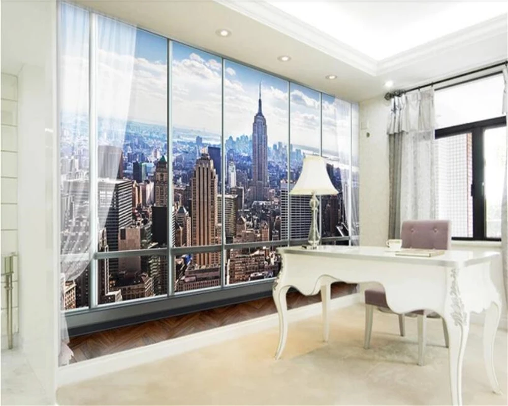 beibehang papel de parede Fantastic high-rise buildings 3 stereoscopic windows TV background wall wallpaper behang hudas beauty
beibehang papel de parede Fantastic high-rise buildings 3 stereoscopic windows TV background wall wallpaper behang hudas beauty