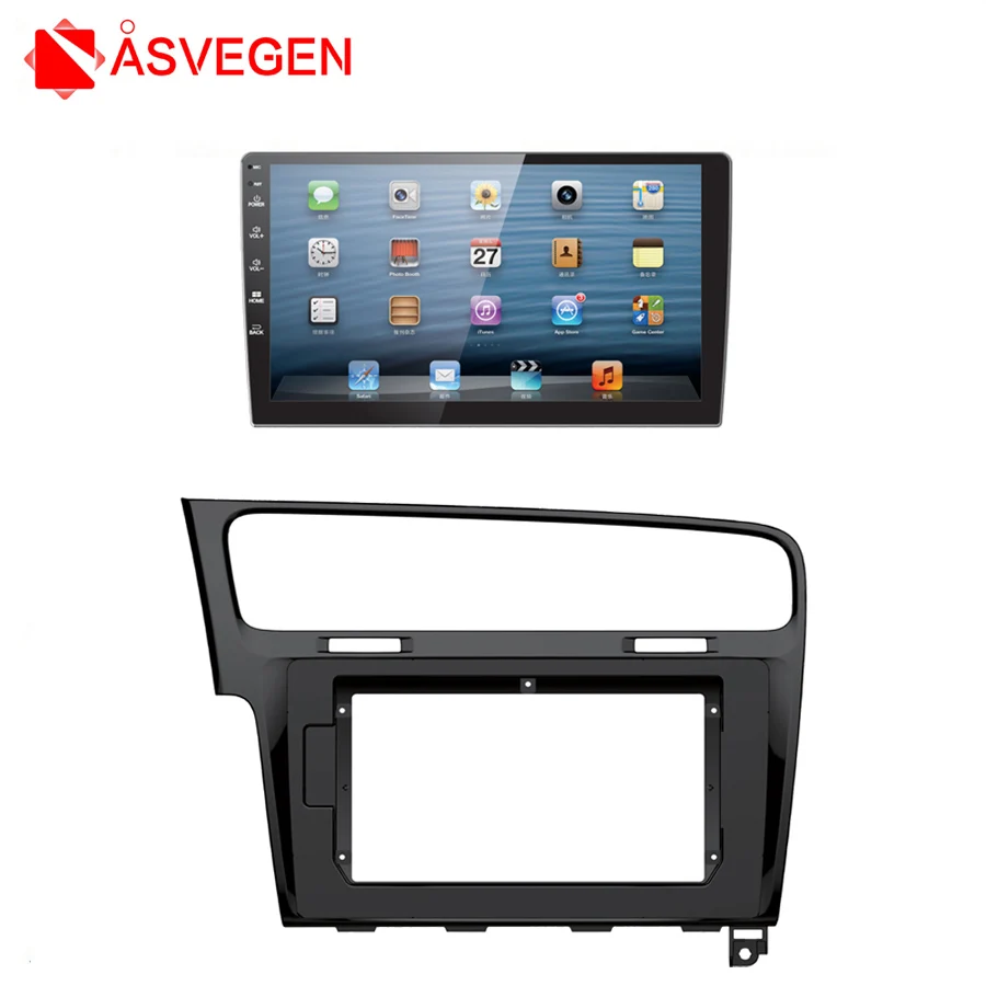 Asvegen Car Radio Fascia Panel Plate Frame Dash Stereo Install Car Radio Panel Mounting Frame For 2013 Volkswagen Gole 7
Asvegen Car Radio Fascia Panel Plate Frame Dash Stereo Install Car Radio Panel Mounting Frame For 2013 Volkswagen Gole 7