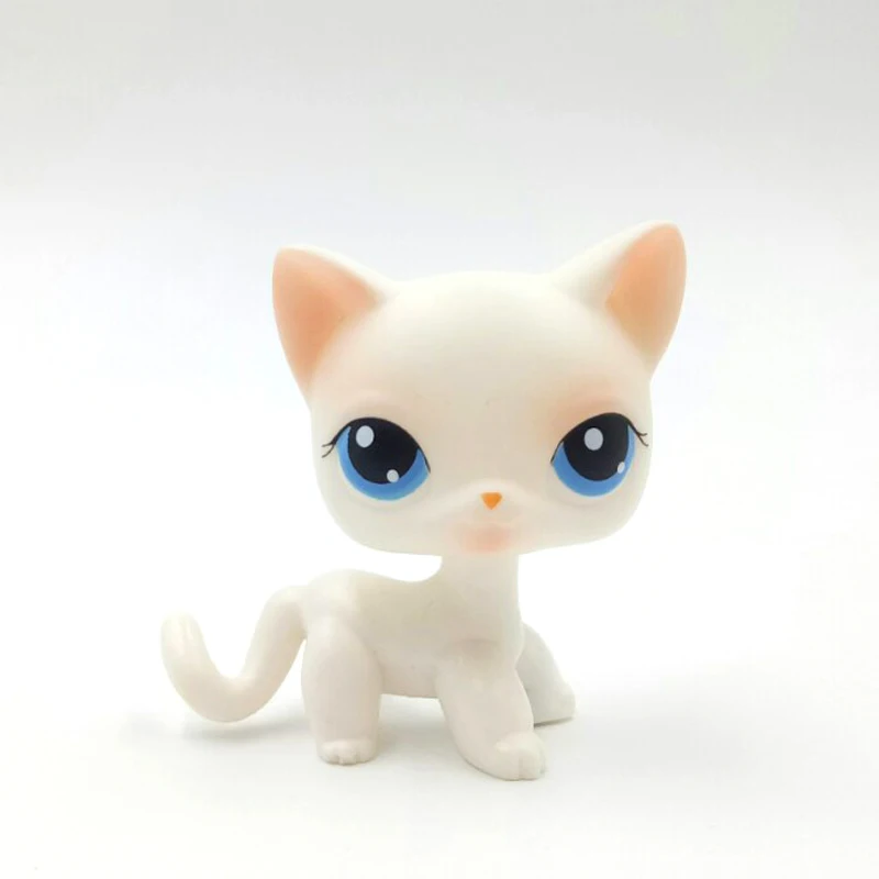 rare pet shop lps toys cat #64 mini short hair standing pink white kitty blue eyes collectible gift toys figure original
rare pet shop lps toys cat #64 mini short hair standing pink white kitty blue eyes collectible gift toys figure original