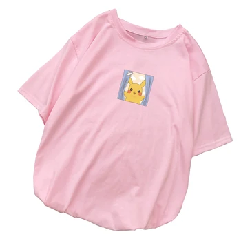 New Pikachu Cartoon Print T Shirt Women O Neck Short Sleeve Summer Tshirt Tops Casual Streetwear Harajuku Kawaii Tee Shirt Femme
New Pikachu Cartoon Print T Shirt Women O Neck Short Sleeve Summer Tshirt Tops Casual Streetwear Harajuku Kawaii Tee Shirt Femme