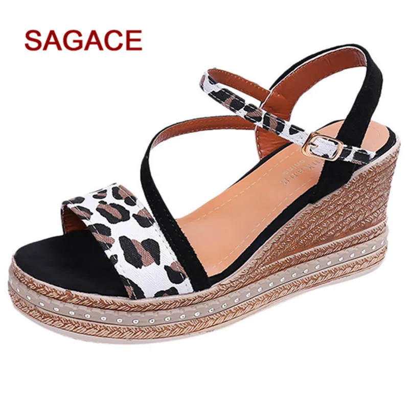QW@SAGACE Ladies Sandals Women Peep Toe Breathable Beach Sandals Rome Buckle Strap Leopard Wedges Shoes Sandalia Feminina
QW@SAGACE Ladies Sandals Women Peep Toe Breathable Beach Sandals Rome Buckle Strap Leopard Wedges Shoes Sandalia Feminina
