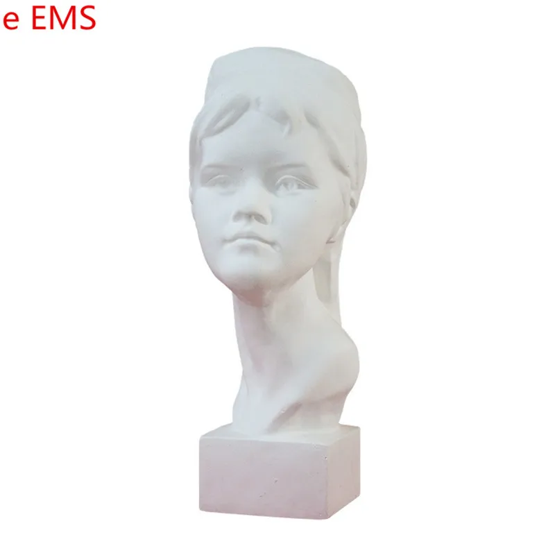 52cm Gypsum Sinkiang Girl Bust Statue Gypsum Powder Craftwork Home Decorations Art Material L2327
52cm Gypsum Sinkiang Girl Bust Statue Gypsum Powder Craftwork Home Decorations Art Material L2327