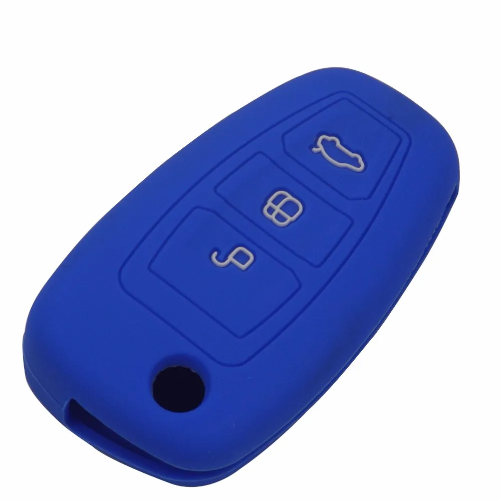 3 Buttons Silicone Car Key Cover Case For Ford Mondeo Focus 3 MK3 Kuga Fiesta Escape Ecosport Car-styling
3 Buttons Silicone Car Key Cover Case For Ford Mondeo Focus 3 MK3 Kuga Fiesta Escape Ecosport Car-styling