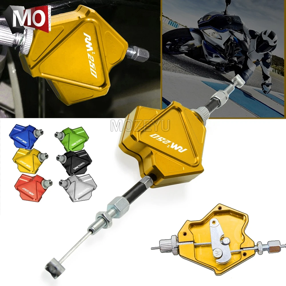 Motorcycle CNC Aluminum Stunt Clutch Lever Easy Pull Cable System For SUZUKI RMZ250 RMZ 250 2004-2018 2017 2016 2015 2014 2013
Motorcycle CNC Aluminum Stunt Clutch Lever Easy Pull Cable System For SUZUKI RMZ250 RMZ 250 2004-2018 2017 2016 2015 2014 2013