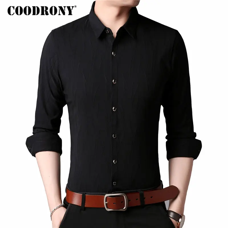 COODRONY Shirt Men Clothes 2018 Autumn Mens Shirts Casual Slim Fit Long Sleeve Camisa Social Masculina Cotton Chemise Homme 8718
COODRONY Shirt Men Clothes 2018 Autumn Mens Shirts Casual Slim Fit Long Sleeve Camisa Social Masculina Cotton Chemise Homme 8718