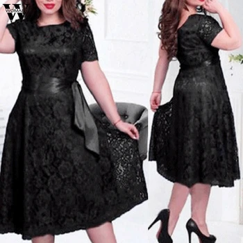Womail dress woman Summer Sleeveless Plus Size Slim Bow Lace Dresses Lace-up Holiday party elegant Beach fashion 2019 A23
Womail dress woman Summer Sleeveless Plus Size Slim Bow Lace Dresses Lace-up Holiday party elegant Beach fashion 2019 A23