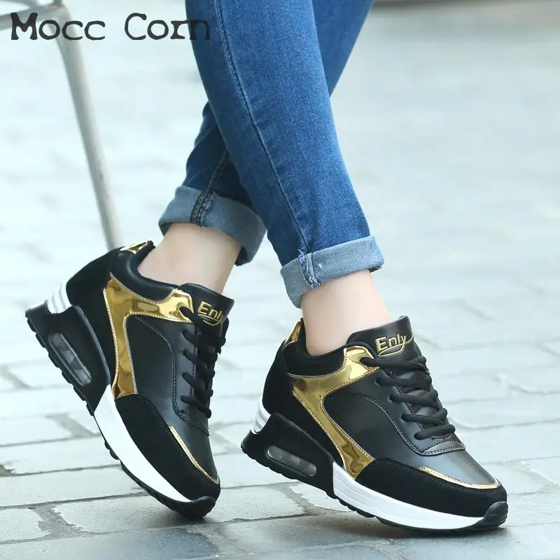 Autumn Winter Genuine Leather Air Cushion Sneakers Women Platform Height Increase Shoes Tenis Feminino Casual Chunky Trainers
Autumn Winter Genuine Leather Air Cushion Sneakers Women Platform Height Increase Shoes Tenis Feminino Casual Chunky Trainers