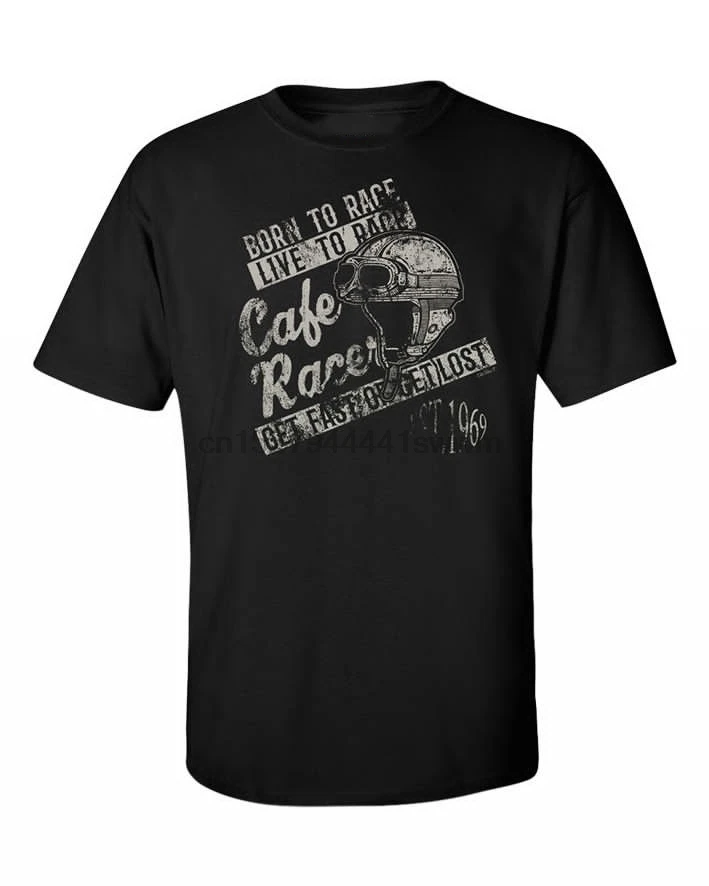 2019 Summer T Shirt Men New High Quality Cafe Racer Motorcycle Fast Riders Biker Helmet Born To Race TT Tee Shirt
2019 Summer T Shirt Men New High Quality Cafe Racer Motorcycle Fast Riders Biker Helmet Born To Race TT Tee Shirt